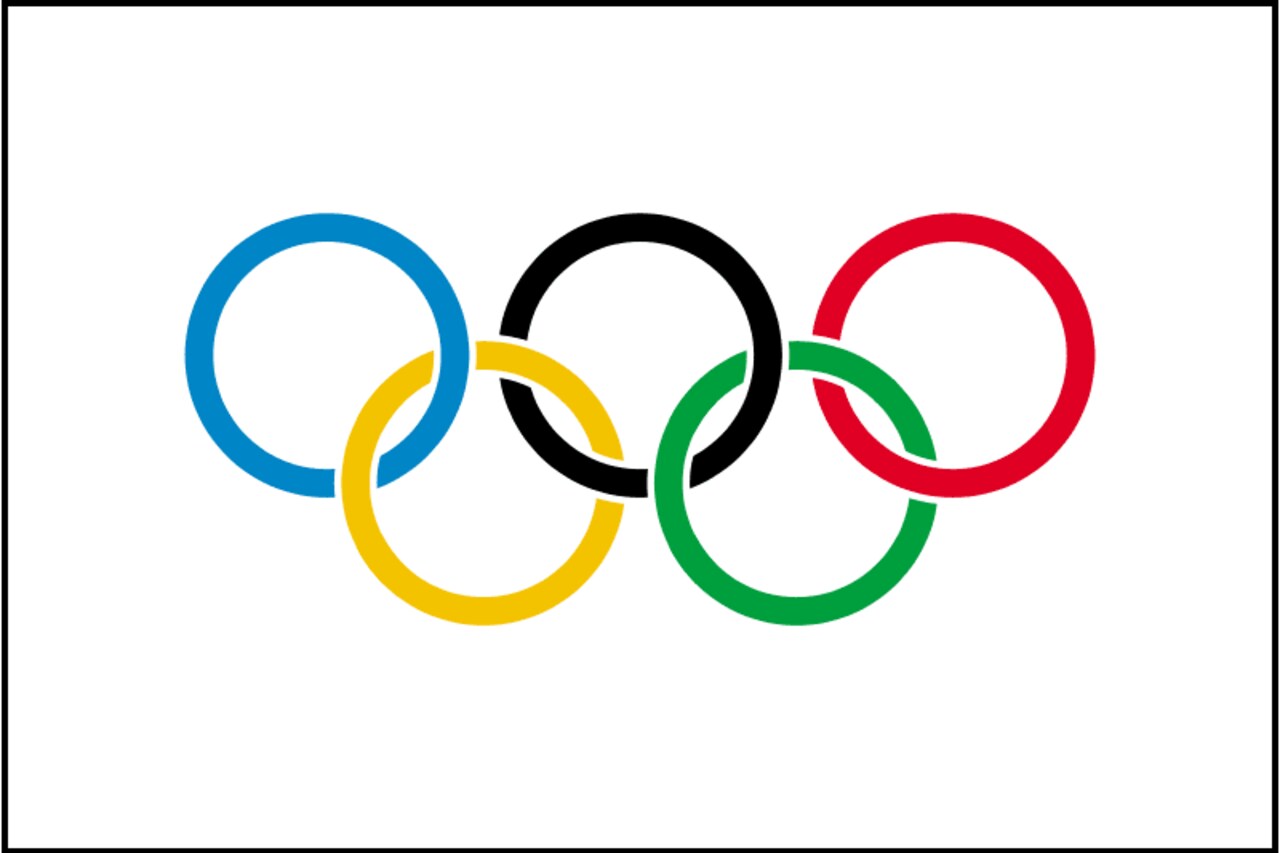 3x5 Foot (90x150 cm) Olympic Flag International Polyester Indoor/Outdoor Flag